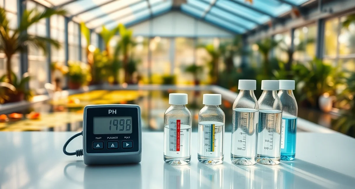 Florida koi pond quarantine testing setup Water quality testing equipment for koi quarantine management in Florida tropical climate conditions