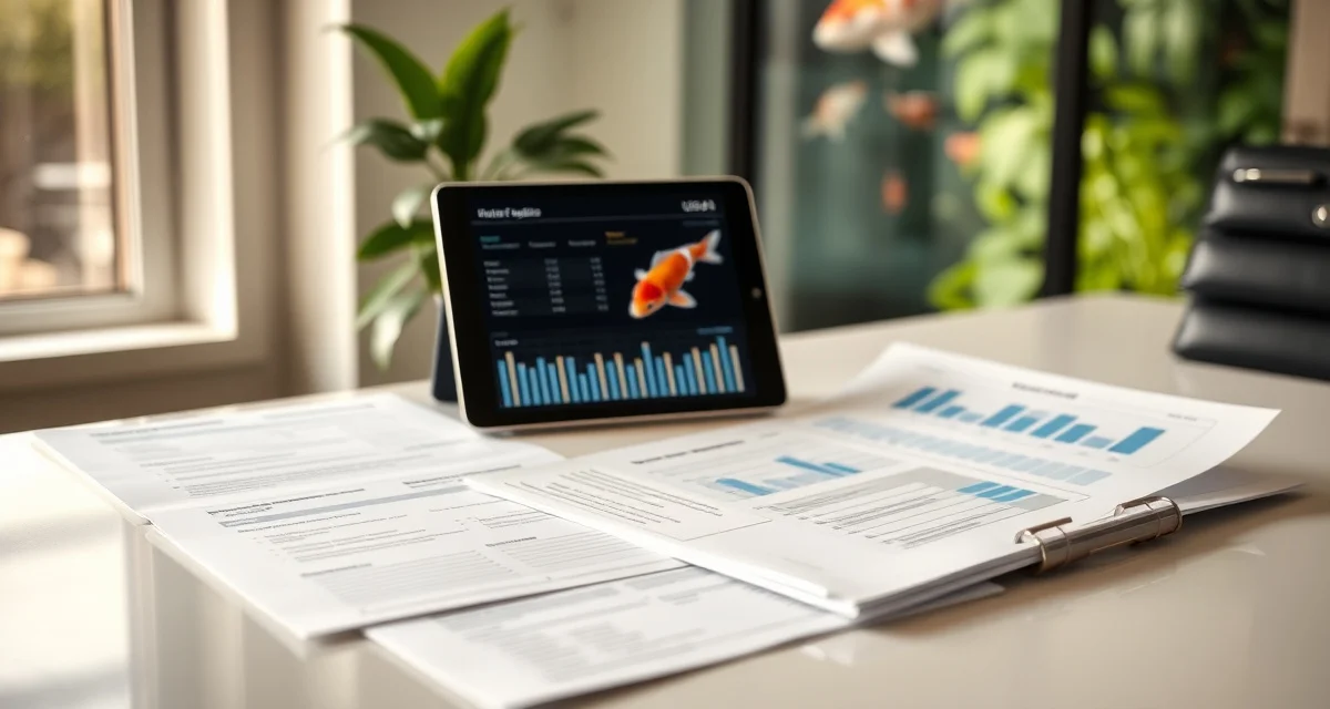Koi dealer compliance documentation and USDA audit records management USDA koi import compliance records and water quality analytics dashboard showing audit-ready documentation and regulatory requirements for dealers